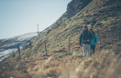 Pfunder high mountain trail