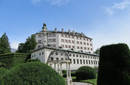 Il castello di Ambras vicino Innsbruck